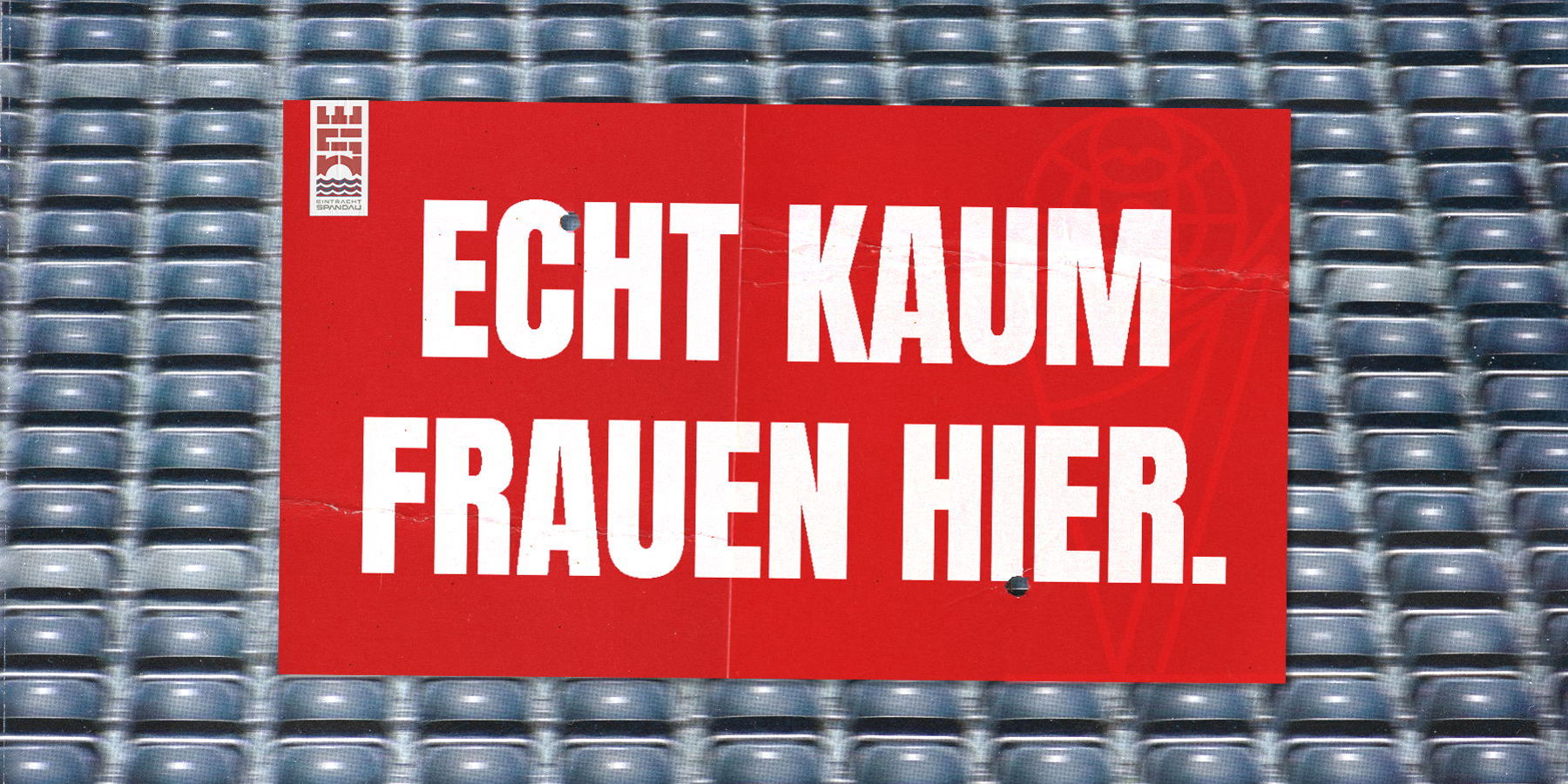 Kaum Frauen hier - das ändern wir!